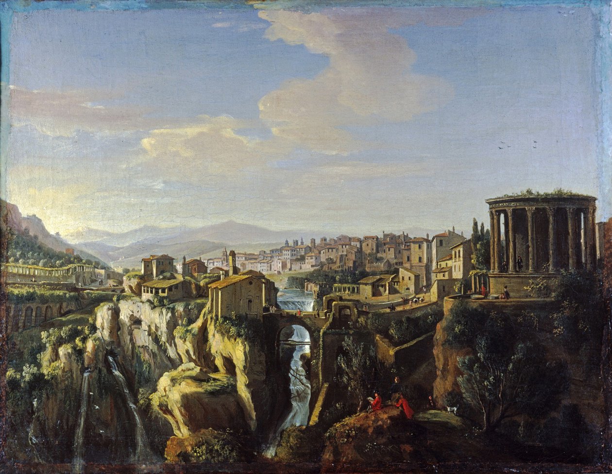 Pohled na Tivoli, 1700 od Wittel