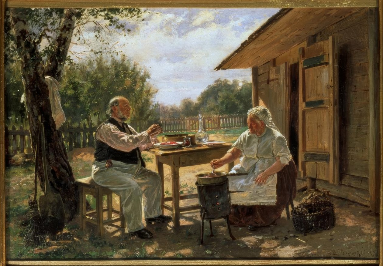 Při výrobě džemu od Wladimir Jegorowitsch Makowski