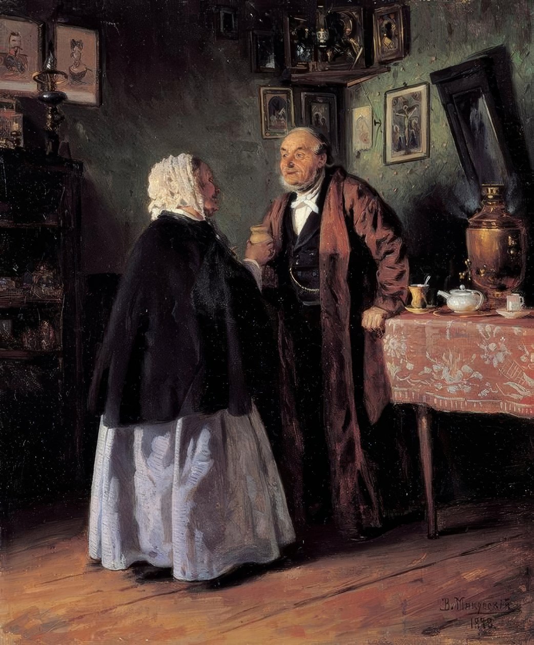 Příznivec od Wladimir Jegorowitsch Makowski