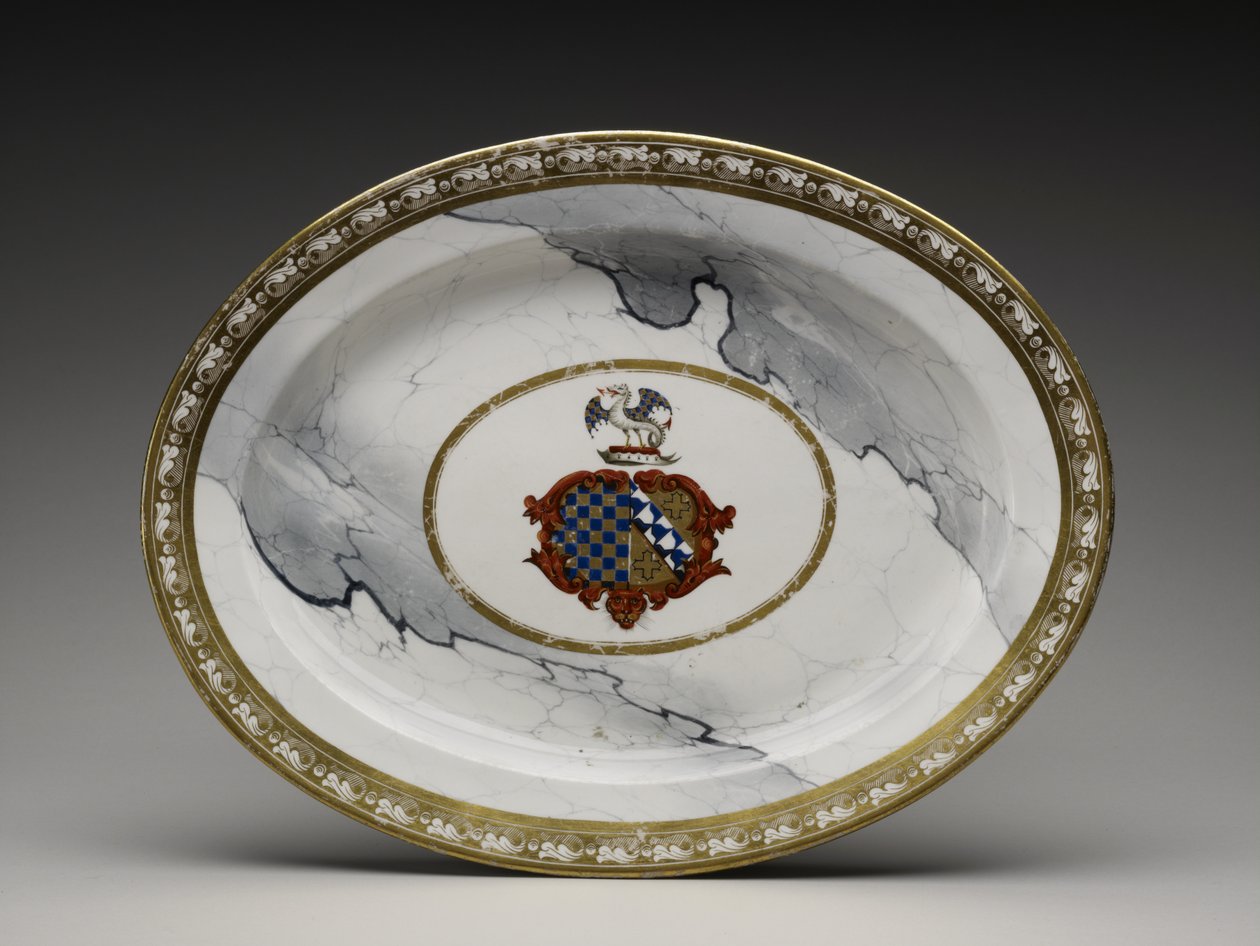 Talíř od Worcester Porcelain Manufactory