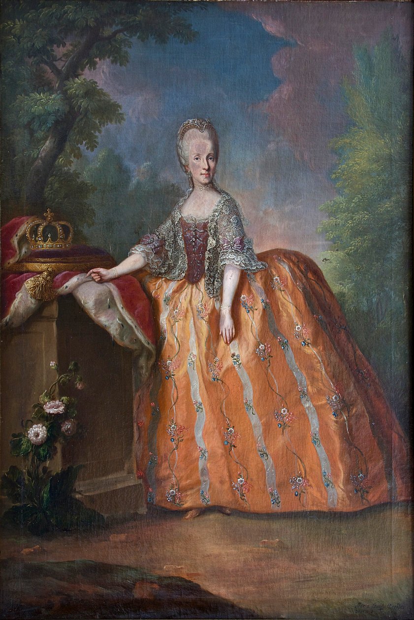 Maria Luisa ze Španělska od Workshop of Anton von Maron