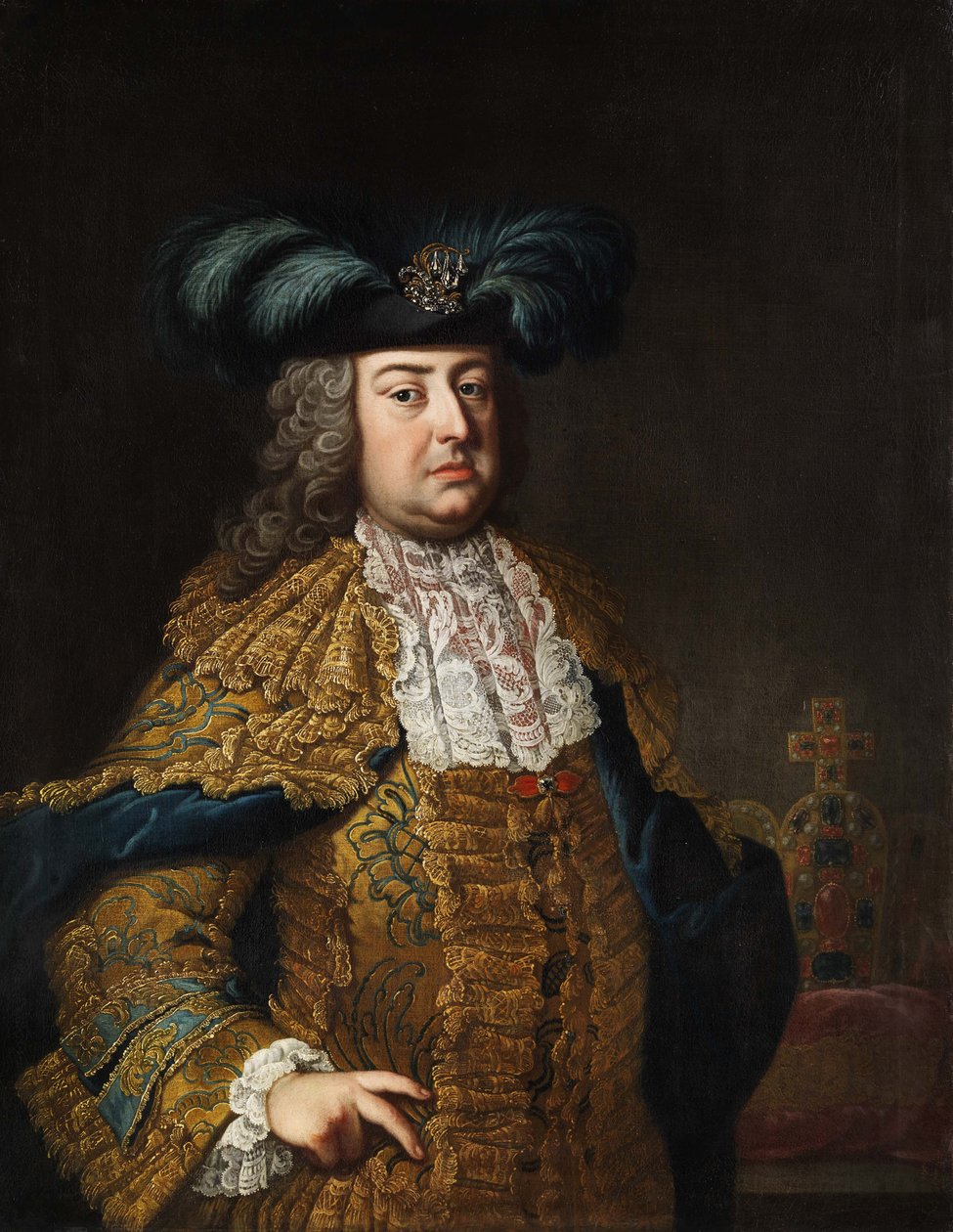 Portrét císaře Franze Stephana (1708-1765) od Workshop of Martin van Meytens