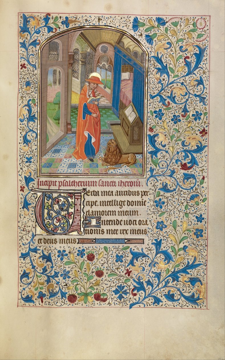 Svatý Jeroným od Workshop of Willem Vrelant