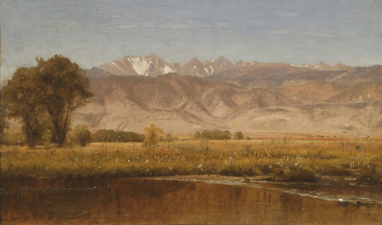 Podhůří Colorada od Worthington Whittredge