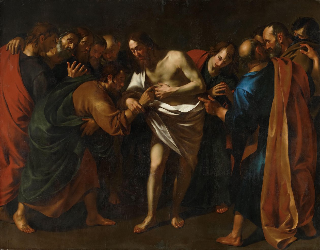 Nevěra svatého Tomáše od Wouter Pietersz II Crabeth