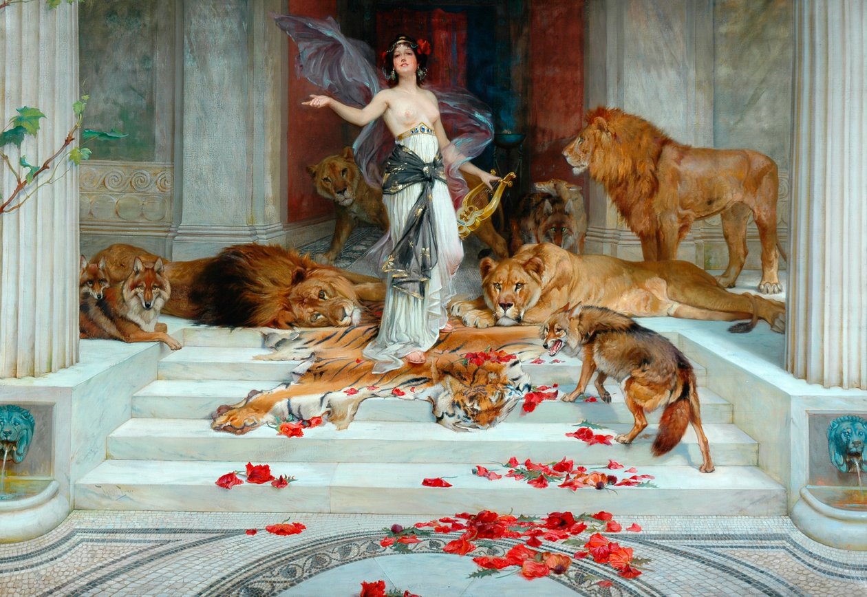 Circe, kolem roku 1889 od Wright Barker