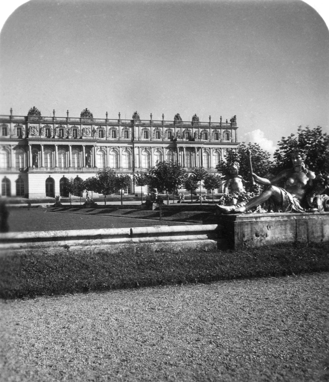 Palác Herrenchiemsee, Bavorsko, Německo, c 1900. od Wurthle and Sons
