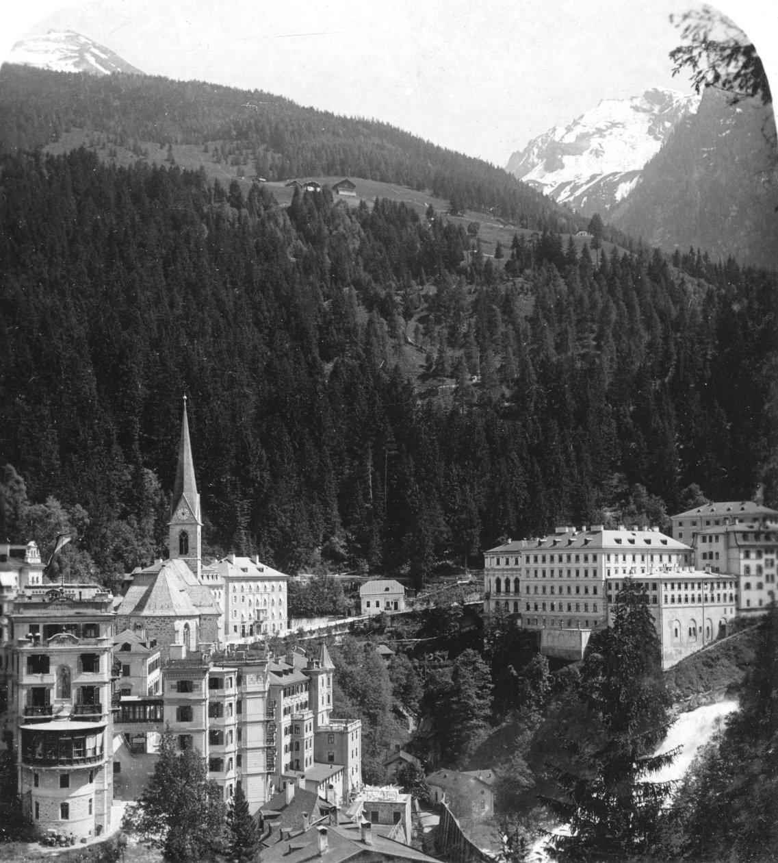 Schwarzenberg, Badgastein, Rakousko, 1900. od Wurthle and Sons