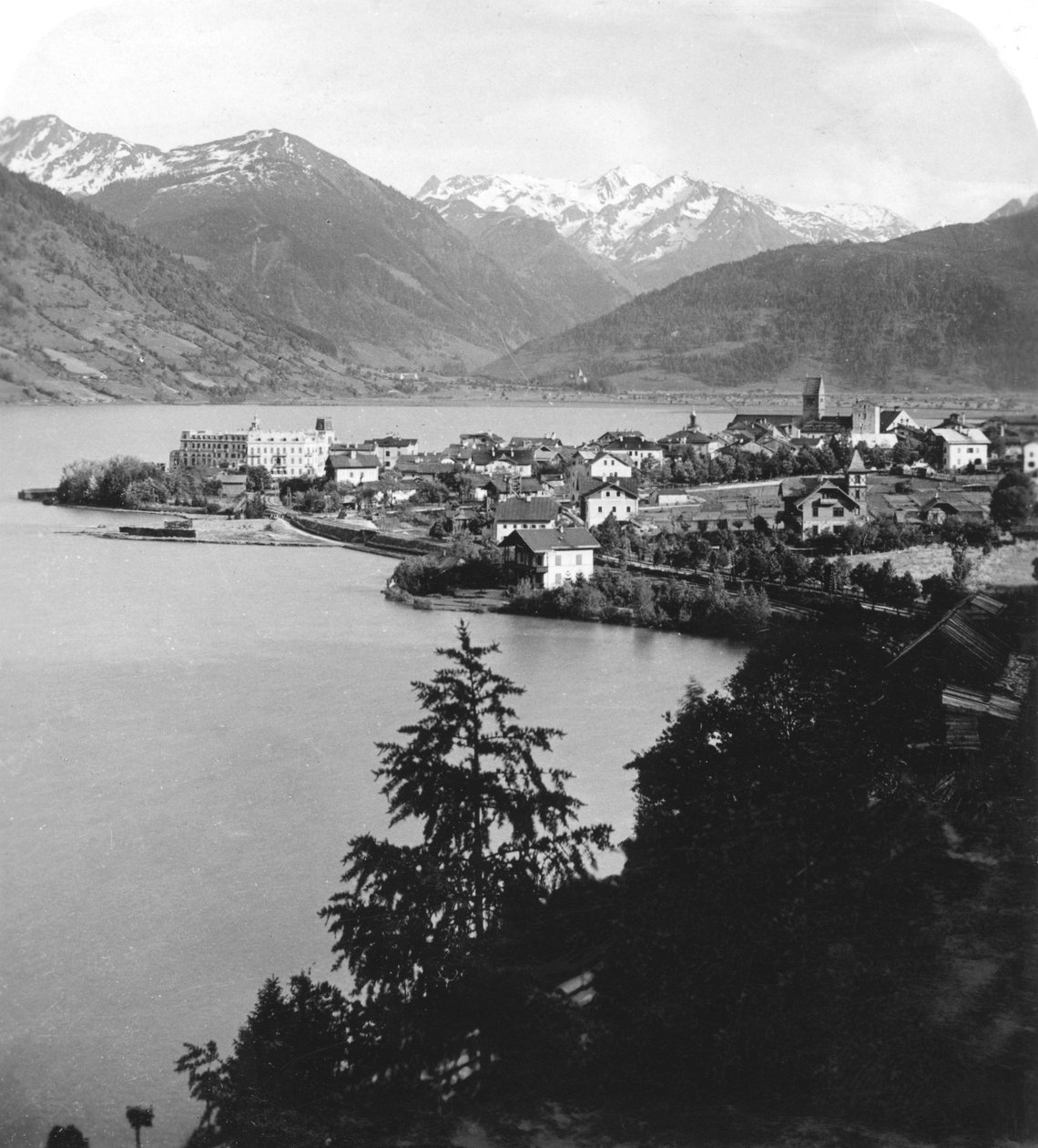 Zell am See, Salzburg, Rakousko, 1900. od Wurthle and Sons