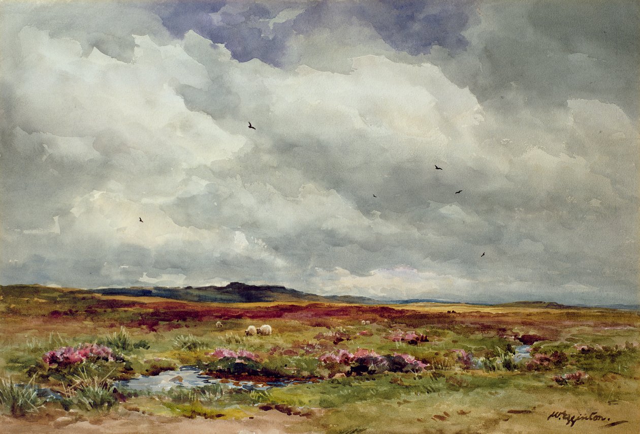 Breezy Day, Dartmoor od Wycliffe Egginton