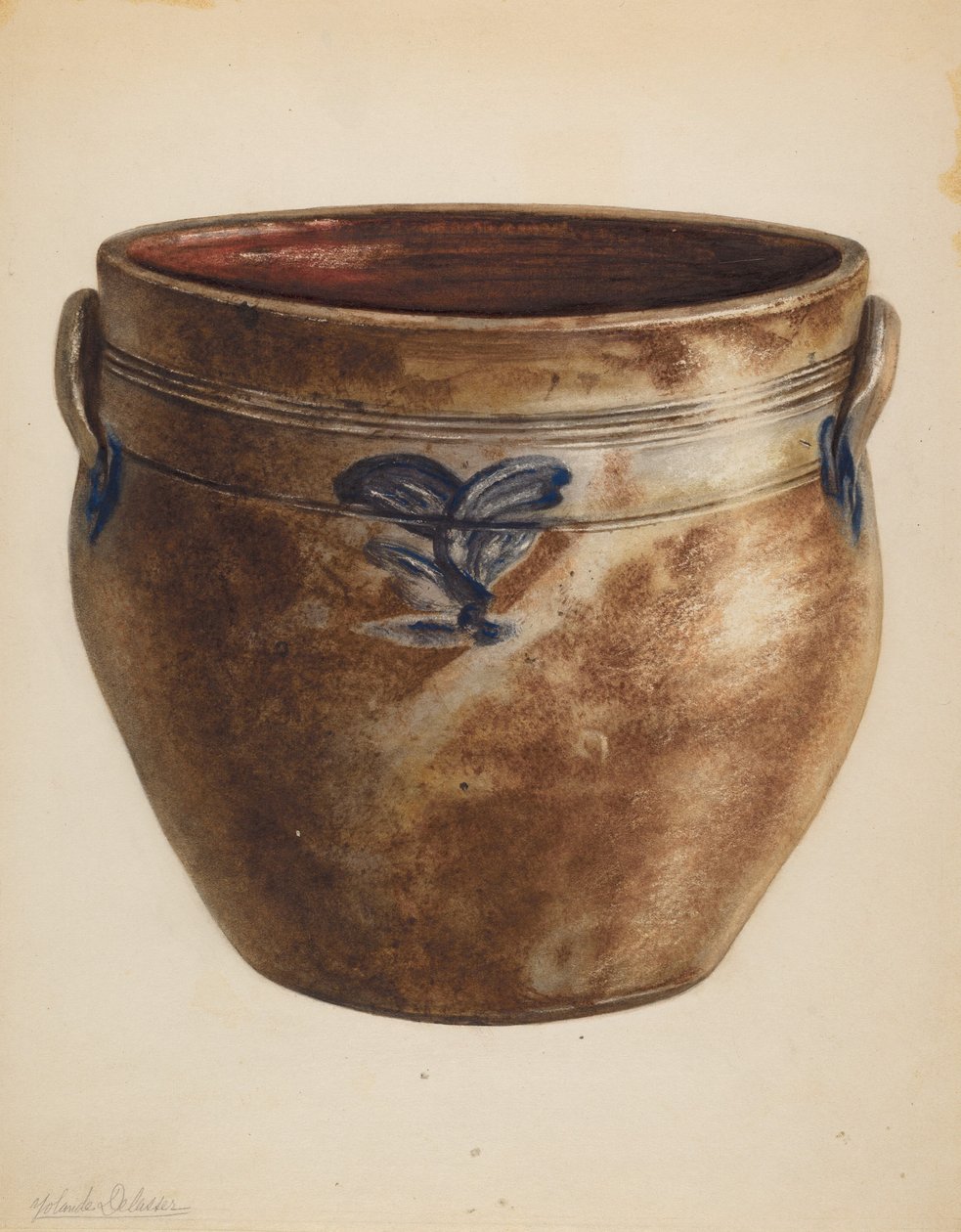 Crock, c. 1937. od Yolande Delasser