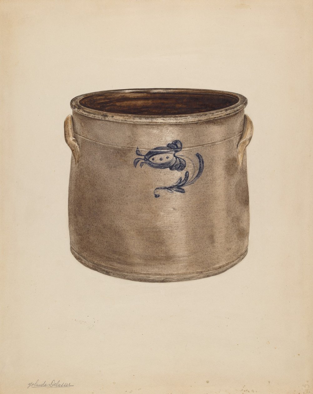 Crock, pravděpodobně 19371938. od Yolande Delasser