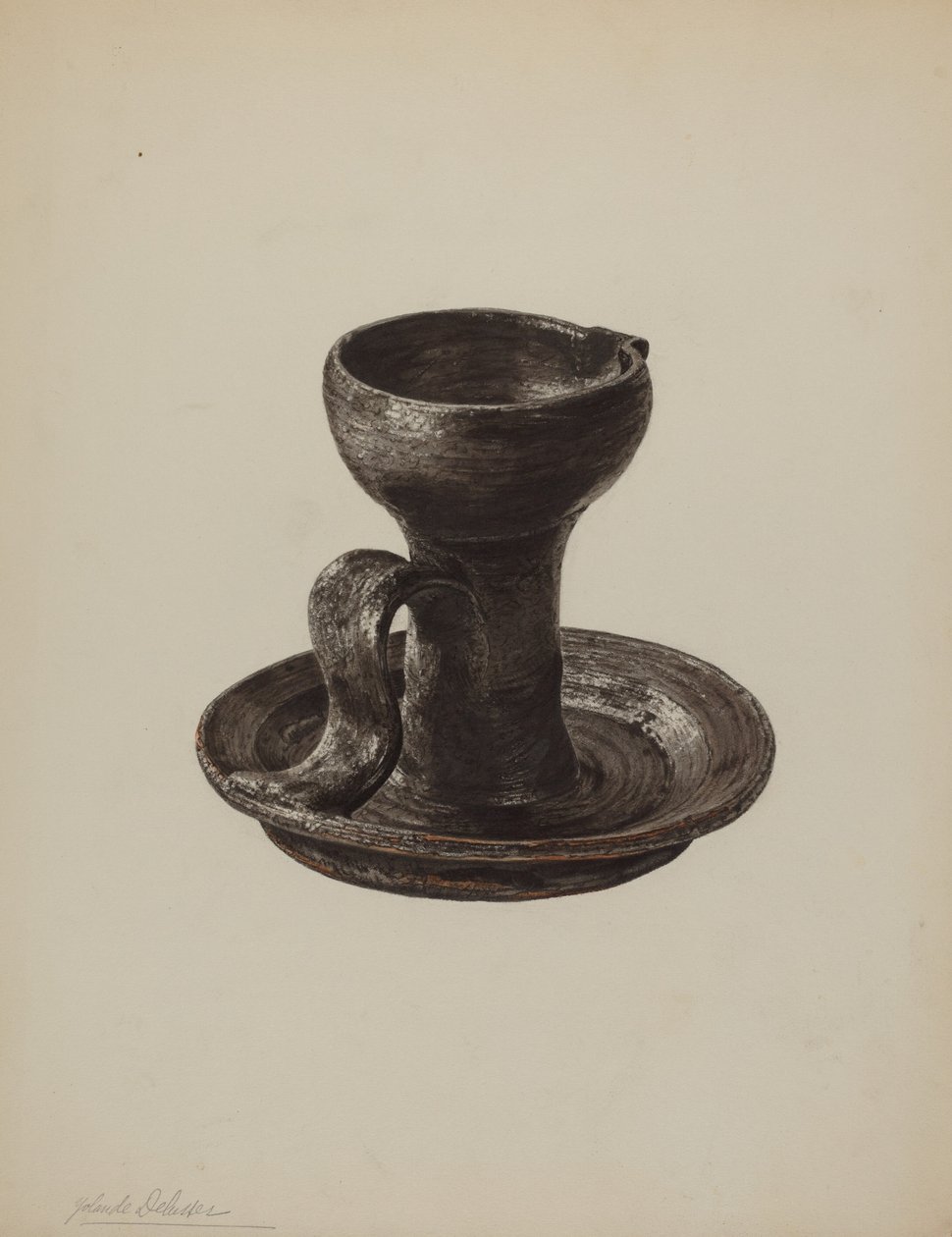 Mazací lampa, c. 1939. od Yolande Delasser