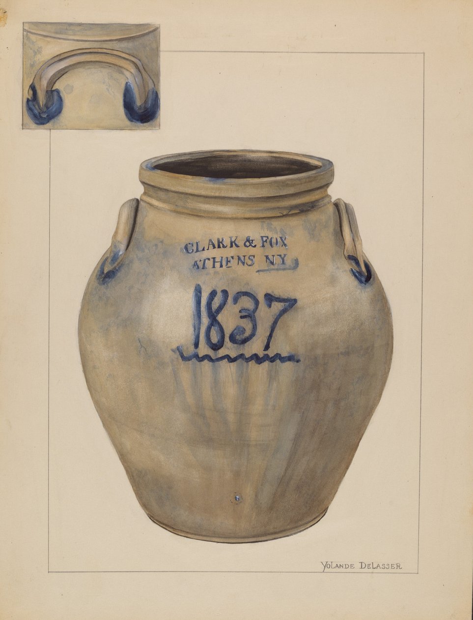 Jar, c. 1936. od Yolande Delasser