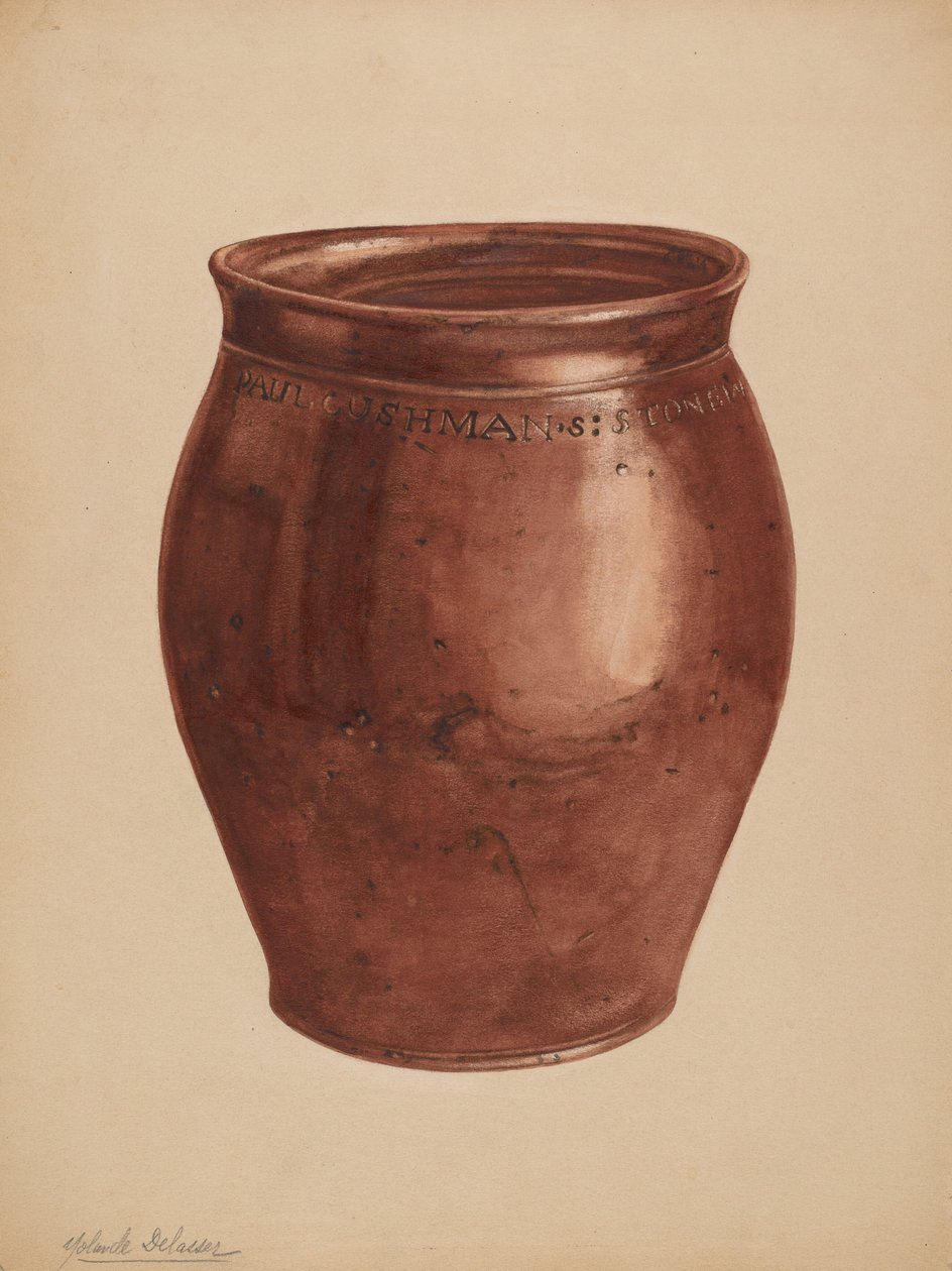 Jar, c. 1937. od Yolande Delasser