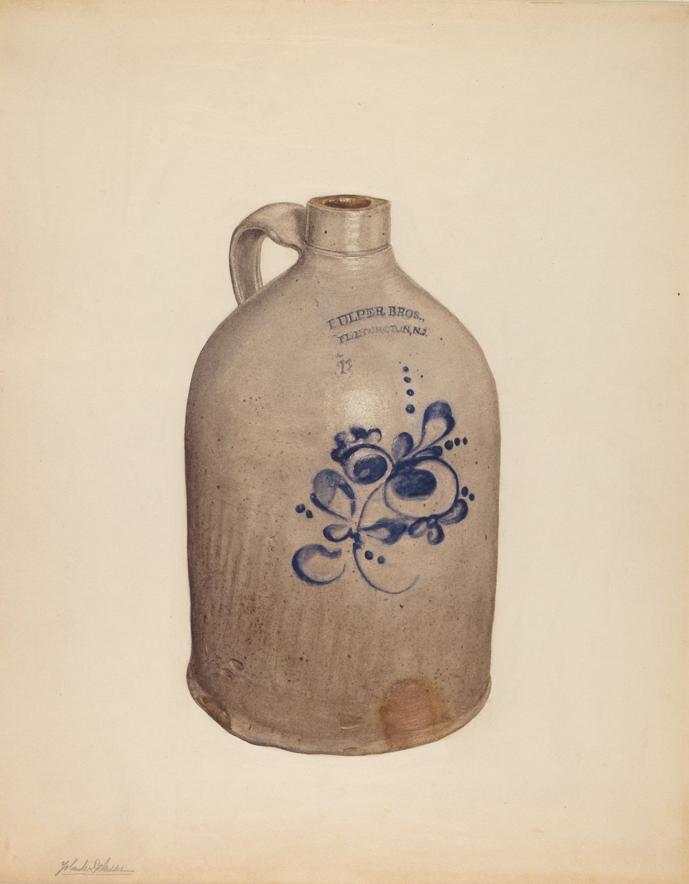 Džbán, c. 1938. od Yolande Delasser