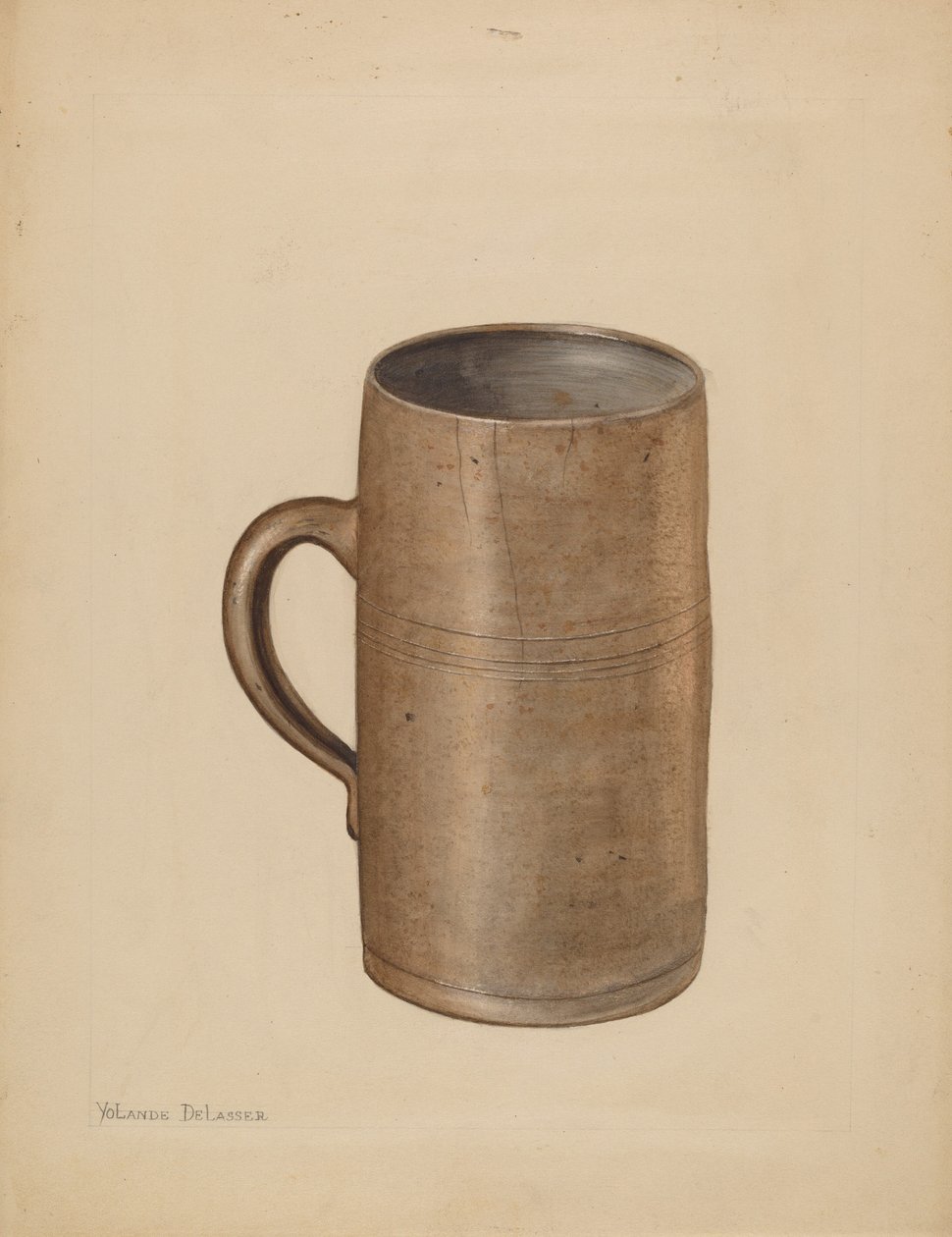 Hrnek, c. 1936. od Yolande Delasser