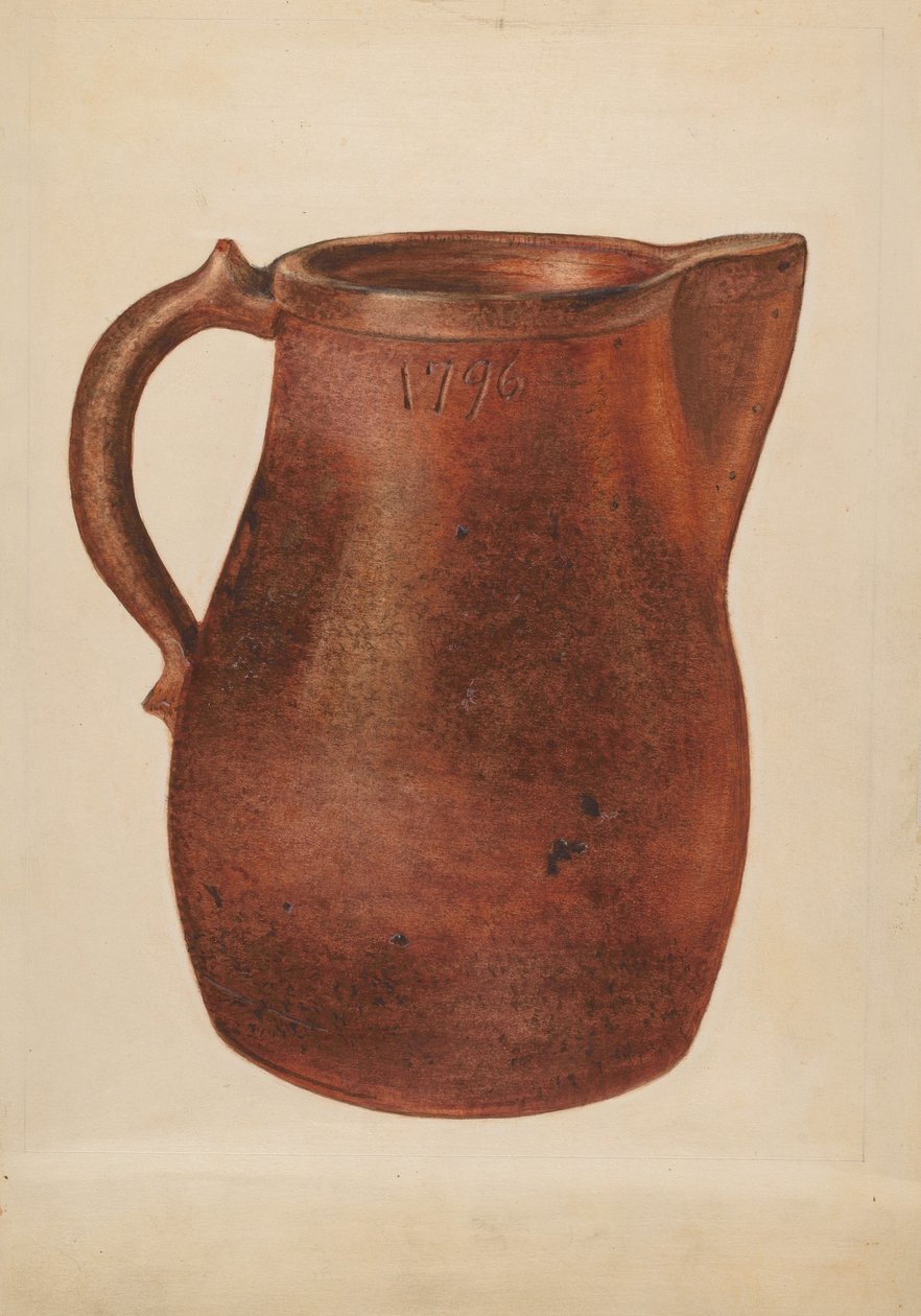 Džbán, c. 1936. od Yolande Delasser