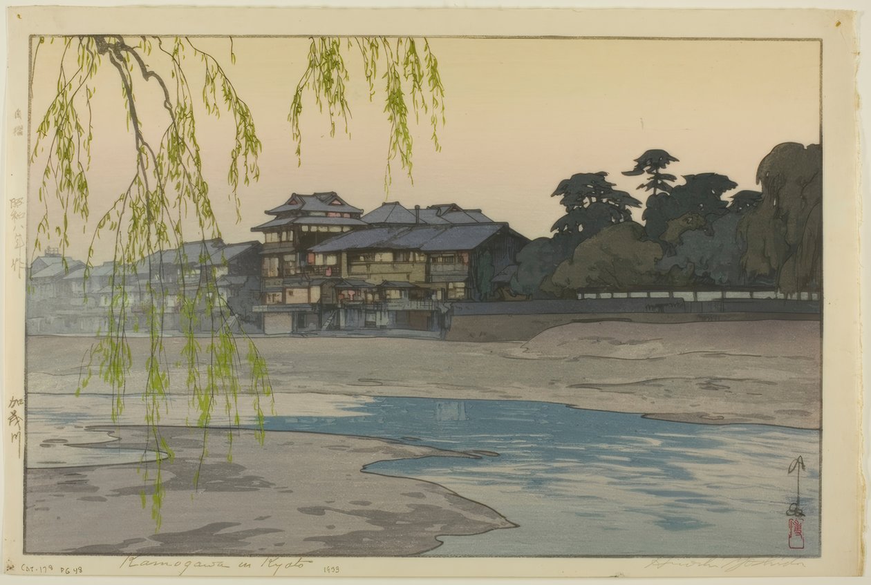 S Kamogawou od Yoshida Hiroshi