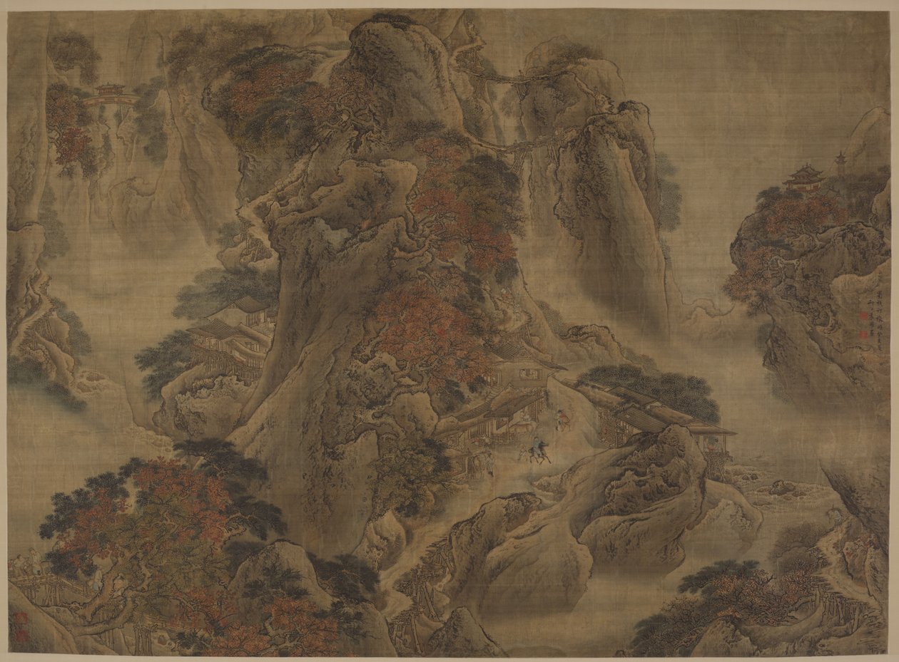 Cesta do Shu od Yuan Yao