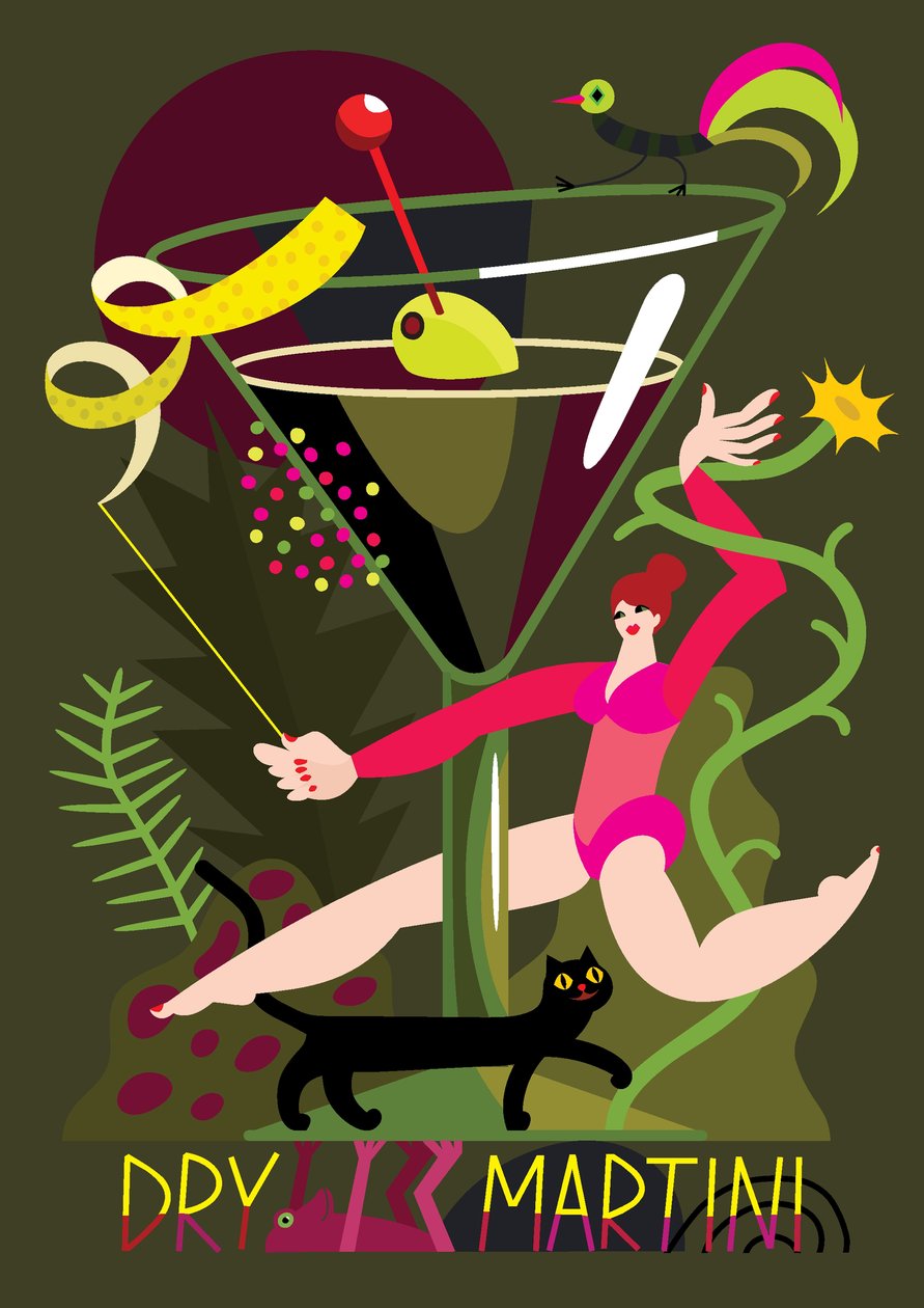 Suché Martini, 2017 od Yulia Drobova