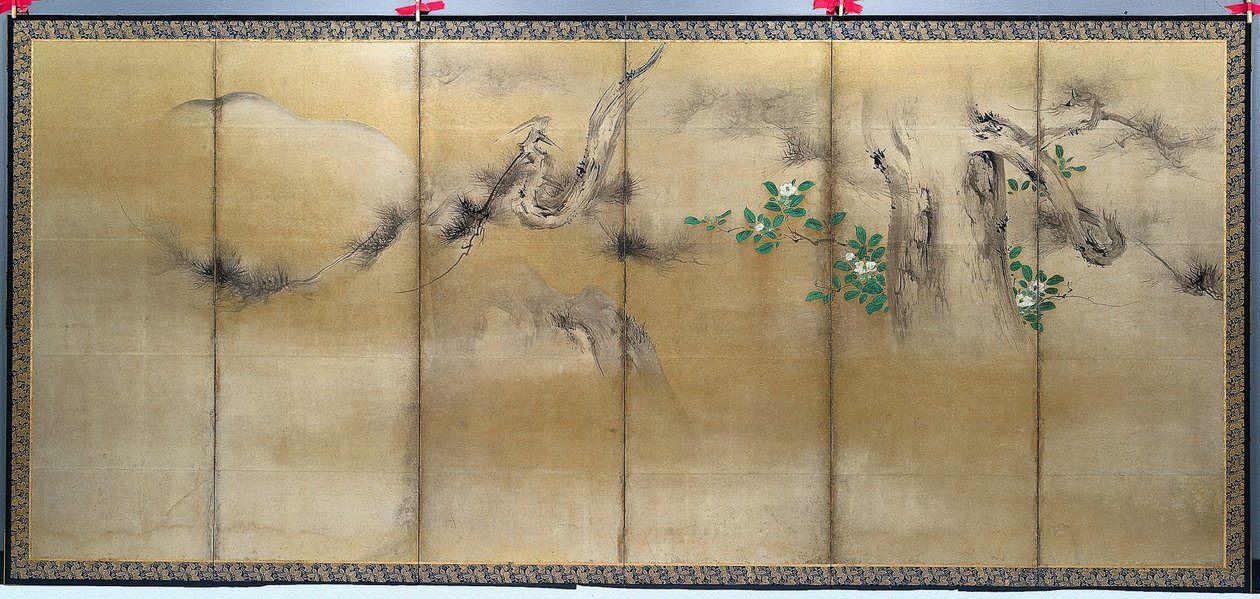 Zimní a letní květiny, c. 1600. od Yusho Kaiho