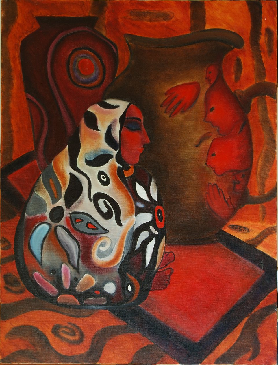 Žena z vázy, 2000 od Sabina Nedelcheva Williams
