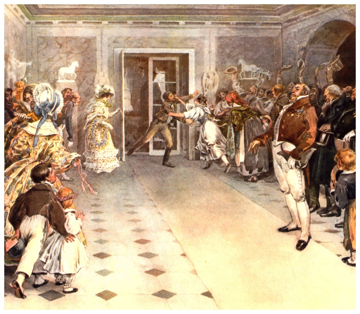 Babička, vydání 1924, illustrate Adolf Kašpar od Zemanst