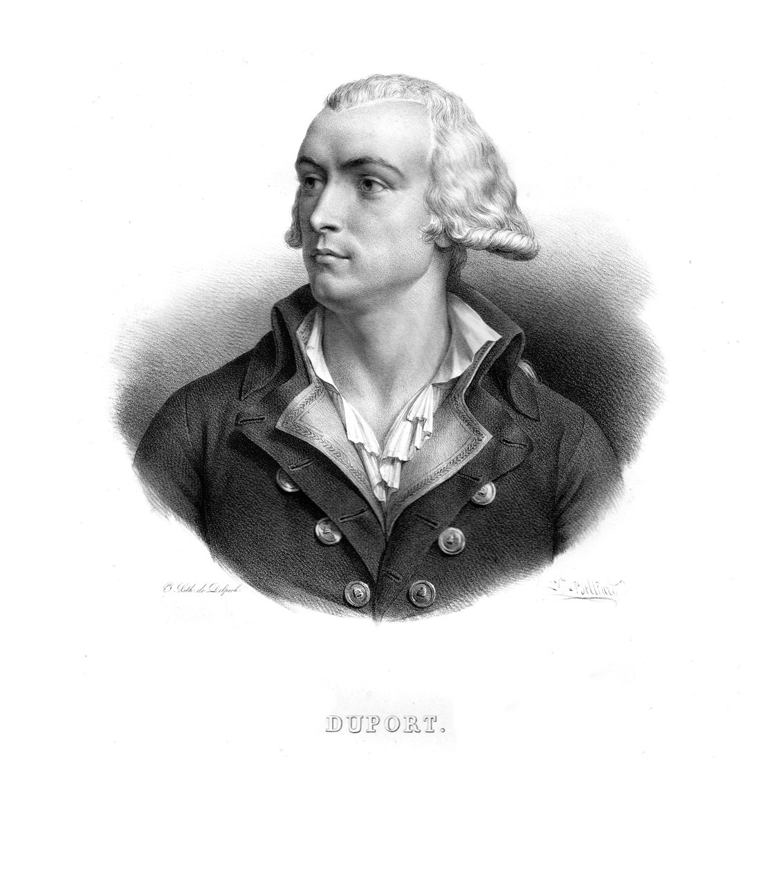 Adrien Duport, c1820. od Zephirin Felix Jean Marius Belliard