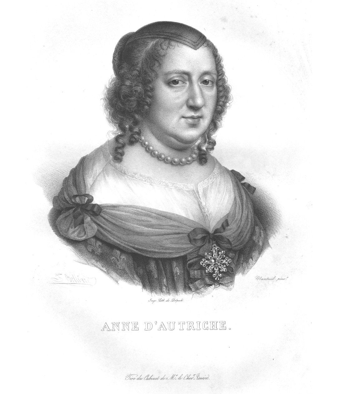 Anna Rakouská, c1820-1840. od Zephirin Felix Jean Marius Belliard
