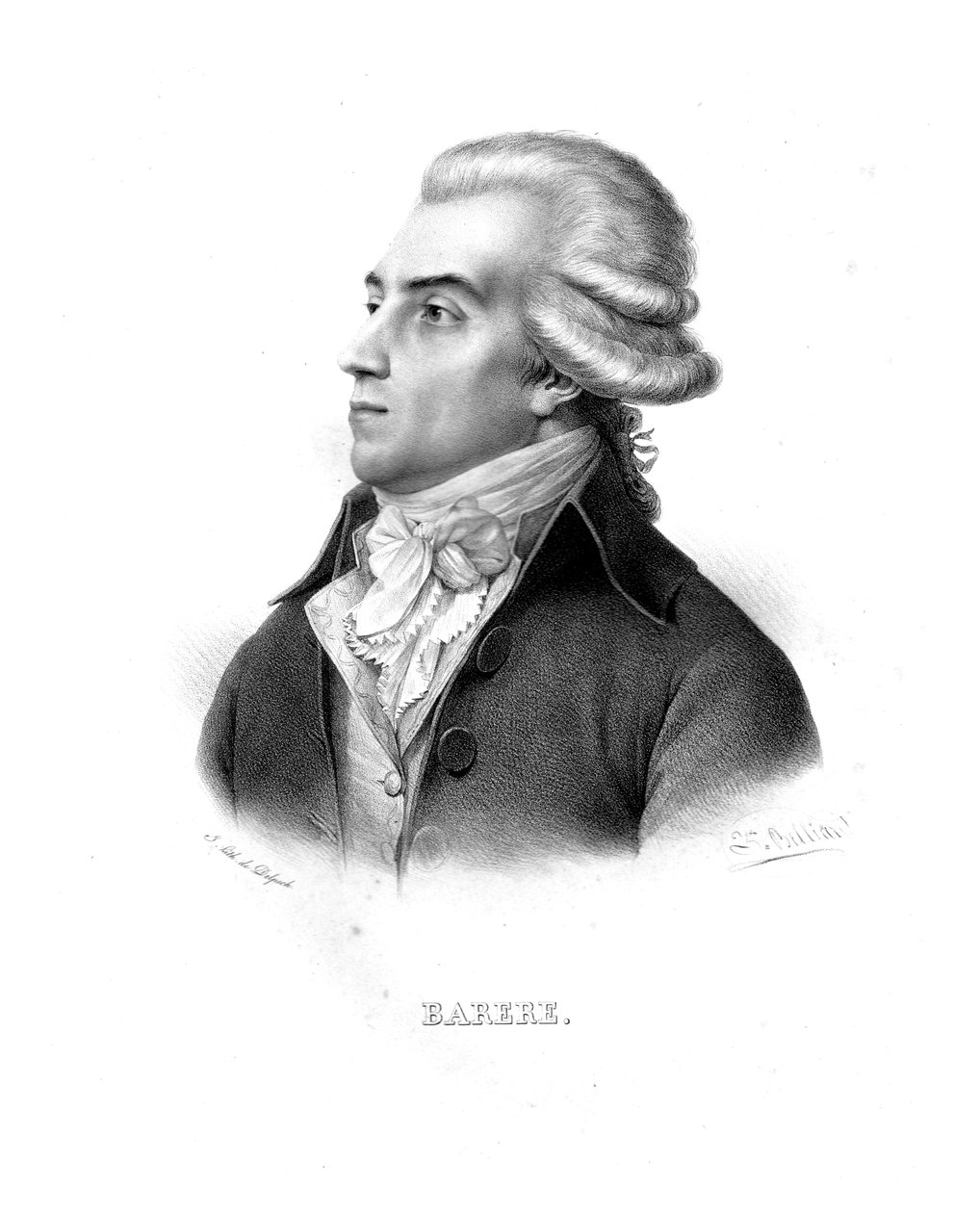 Bertrand Barere, c1820 od Zephirin Felix Jean Marius Belliard