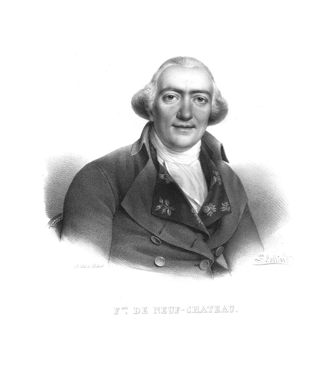 Francois de Neuf-Chateau, c1820. od Zephirin Felix Jean Marius Belliard