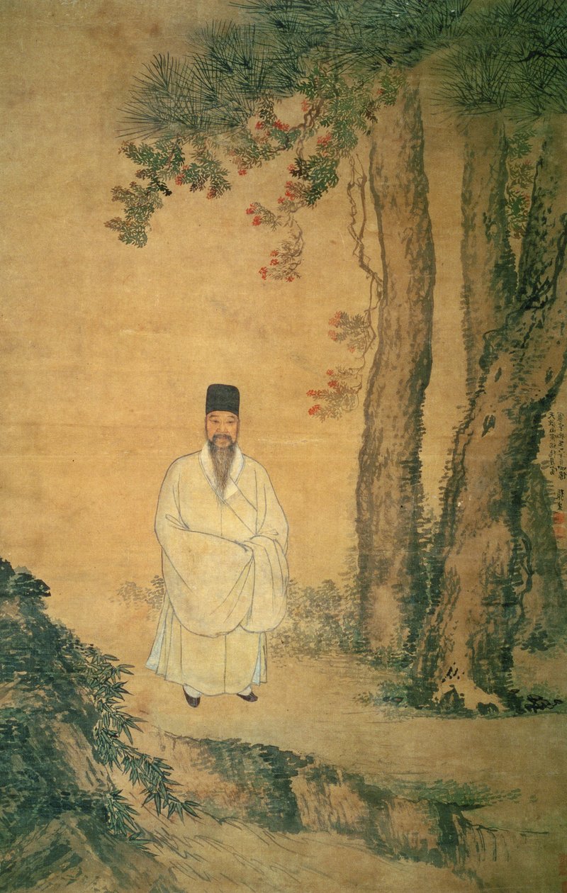 portrét hu any U, 1626 od Zhang Hong