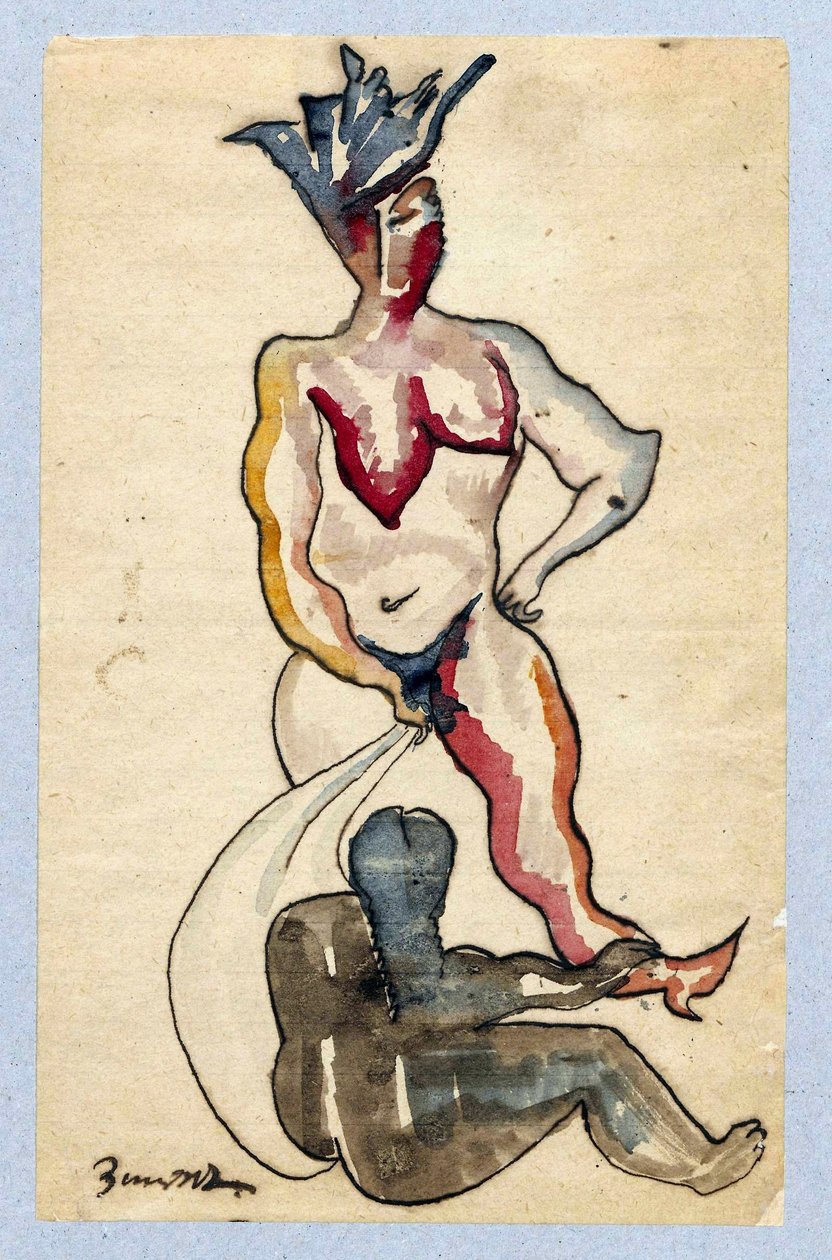 Figurální kompozice. od Zygmunt Waliszewski