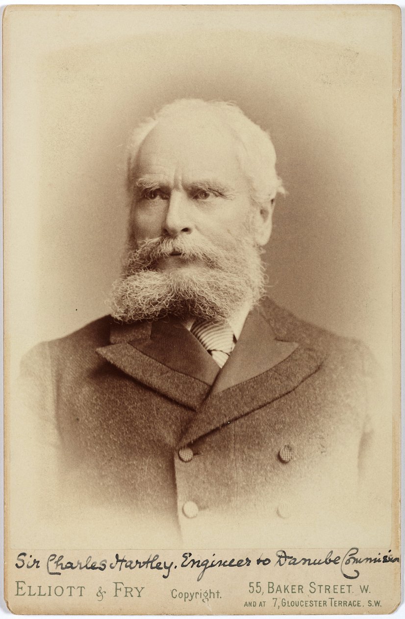 Charles A Hartley , britský inženýr od Frederick (attr. to) Barnard