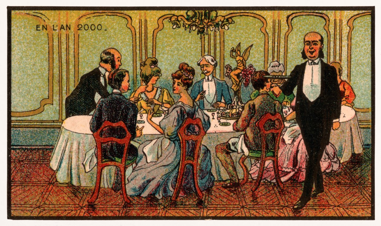 Chemická večeře, kolem roku 1910 od . .