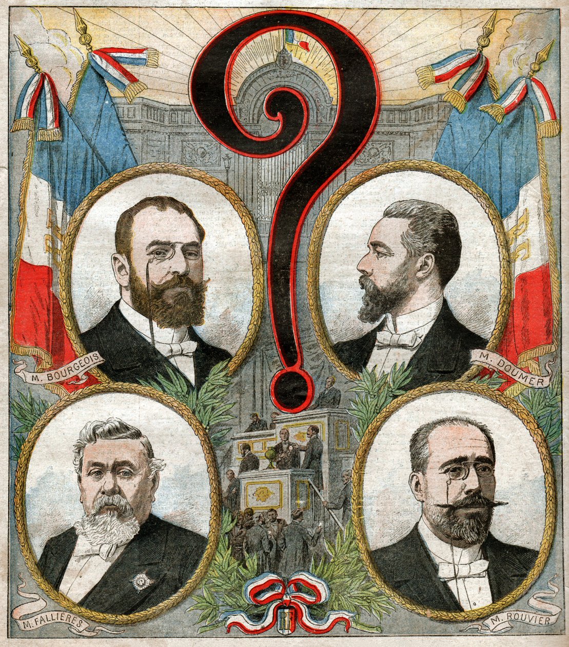 Volby presidentielle de 1906. Prezidentské volby v roce 1906. od Ferdinand Georg Waldmuller