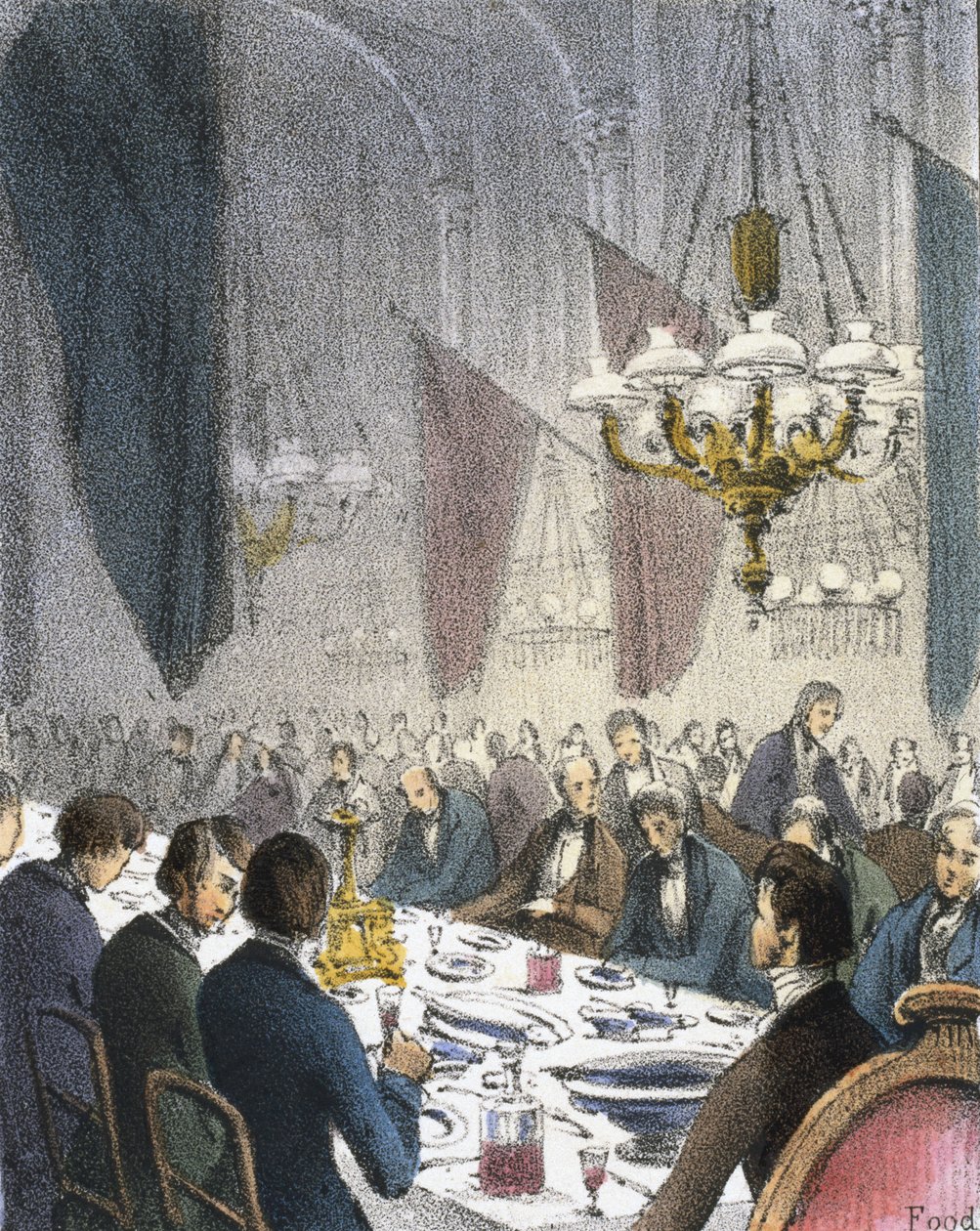 Jídlo, c 1845 od Frederick (attr. to) Barnard