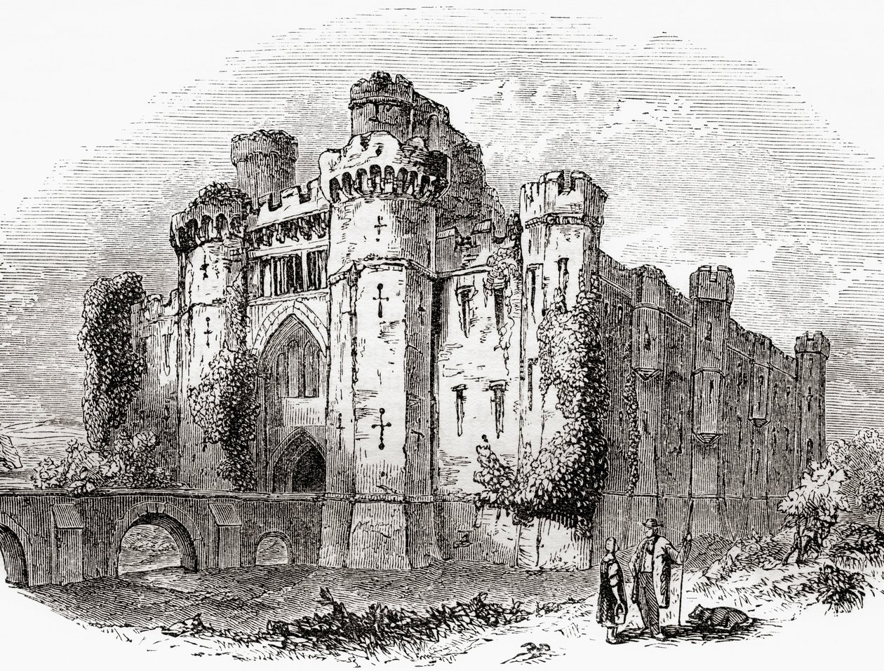 Hrad Herstmonceux od . .