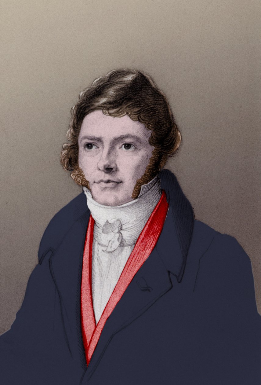 Jean Francois Champollion. c.1850 (rytina) od . .