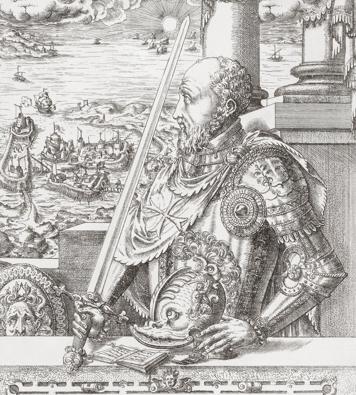 Jean Parisot de la Valette, portrét. od . .