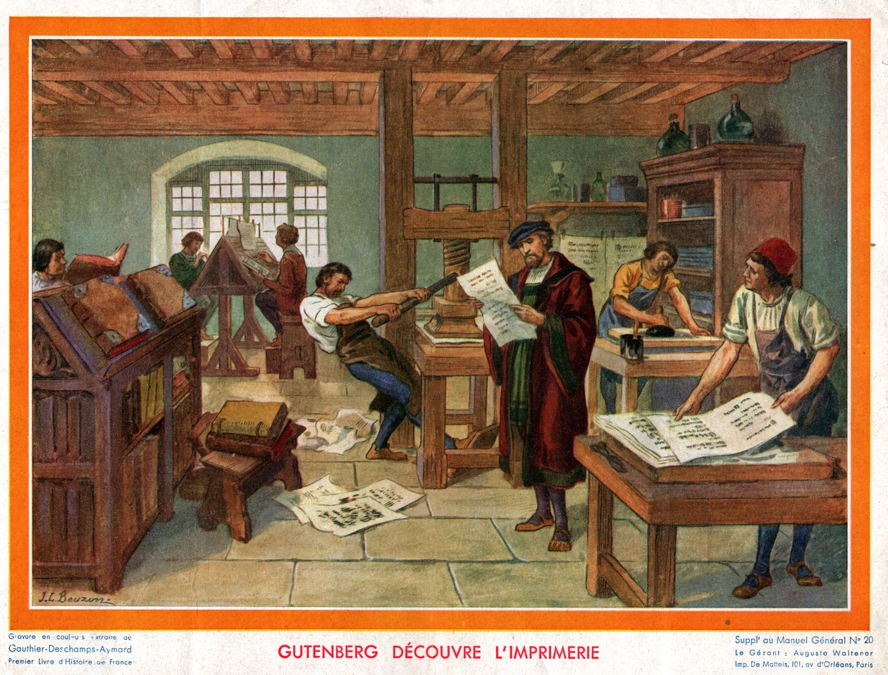 Johannes Gutenberg. od John Pardon