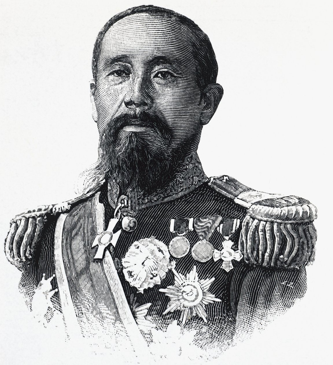 Portrét Ito Hirobumi (1841-1909), japonský politik od William Walcutt