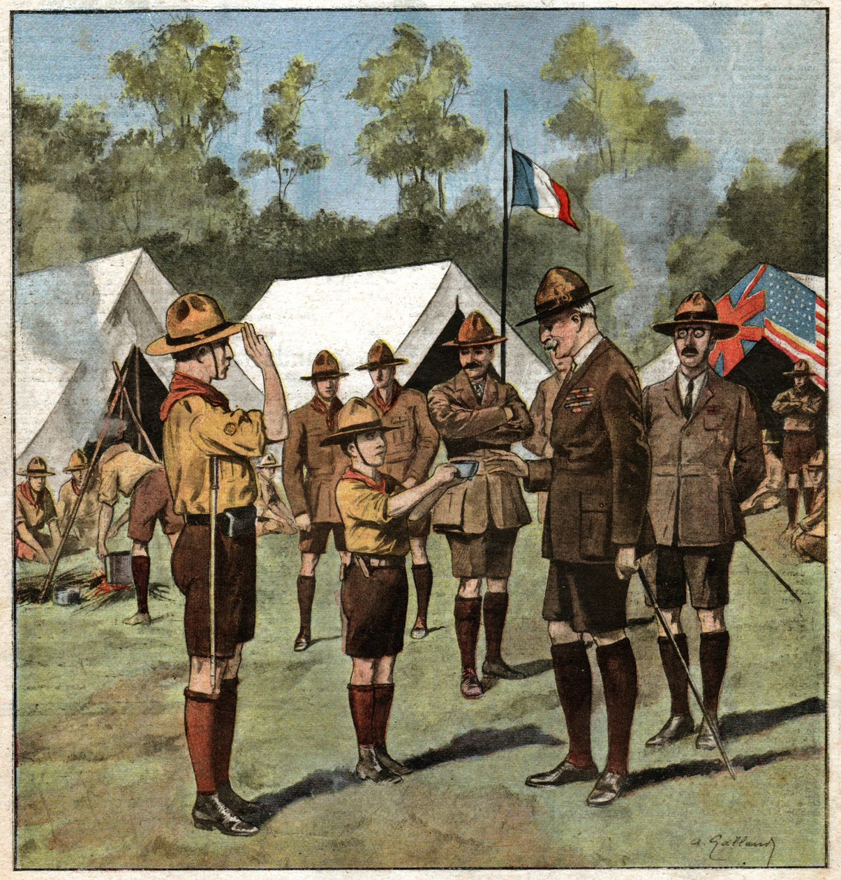 Robert Baden Powell. od John Pardon