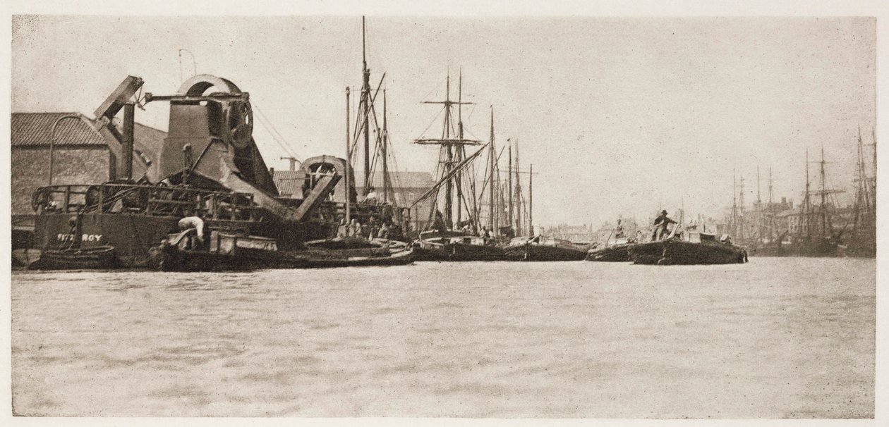 "Dřina a špína" od Frederick (attr. to) Barnard