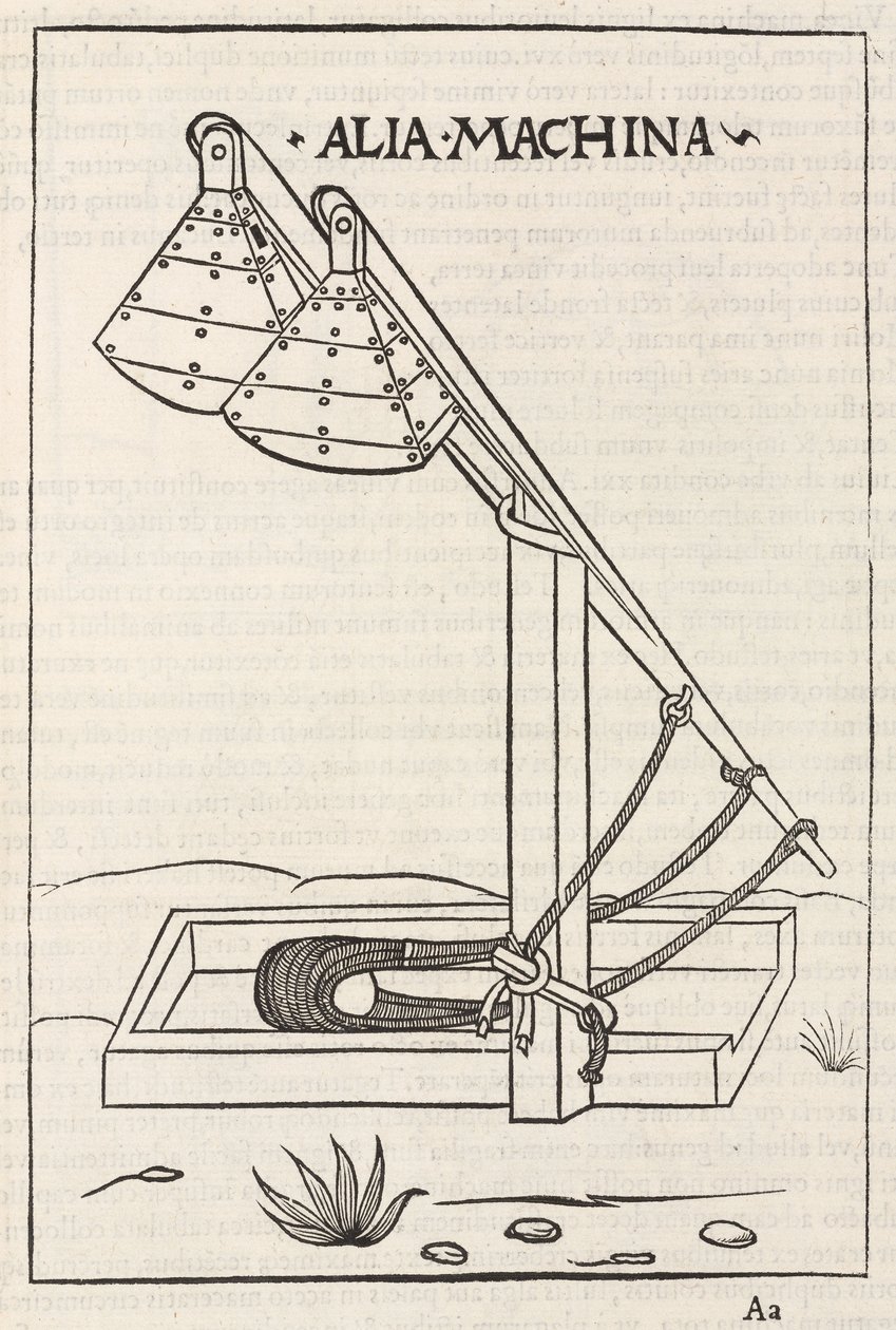 Trebuchet od Frederick (attr. to) Barnard