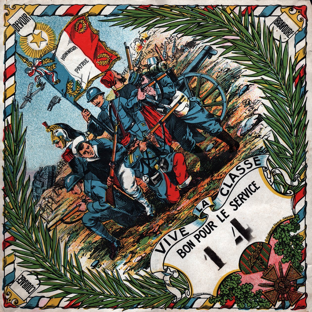 branná nálepka od Ferdinand Georg Waldmuller
