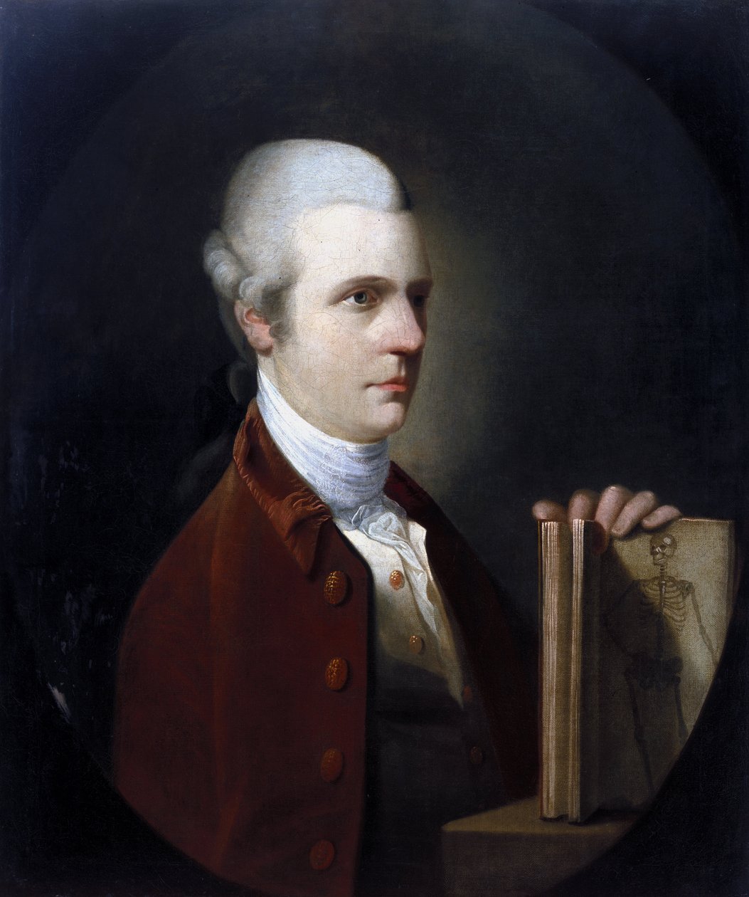 William Hunter, britský anatom a porodník, c 1750 od Frederick (attr. to) Barnard