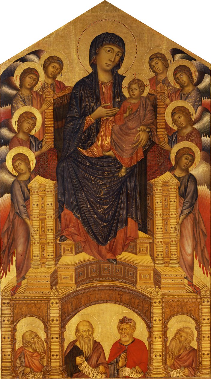 Veličenstvo Santa Trinita od Cimabue