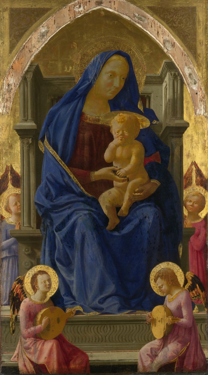 Madonna s dítětem od Masaccio
